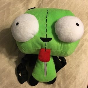 Invader Zim Gir Plush Backpack